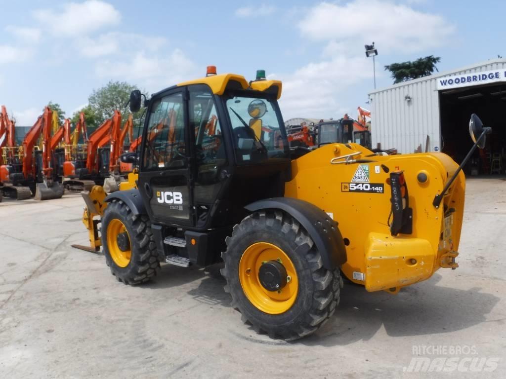 JCB 540-140 HI VIZ Teleskopik yükleyiciler