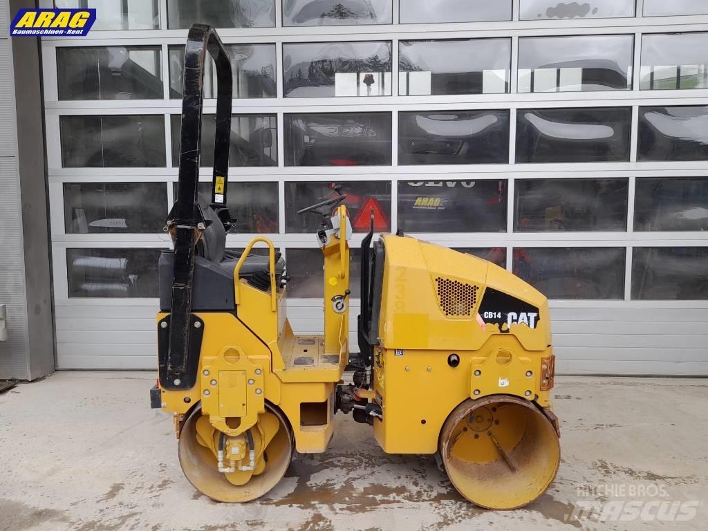 CAT CB 14 Çift tamburlu silindirler