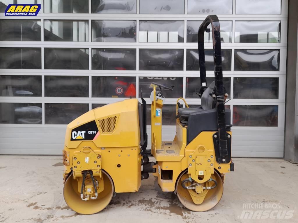 CAT CB 14 Çift tamburlu silindirler