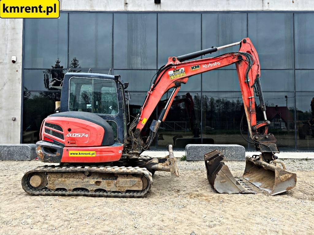 Kubota KX 057-4 Mini ekskavatörler, 7 tona dek