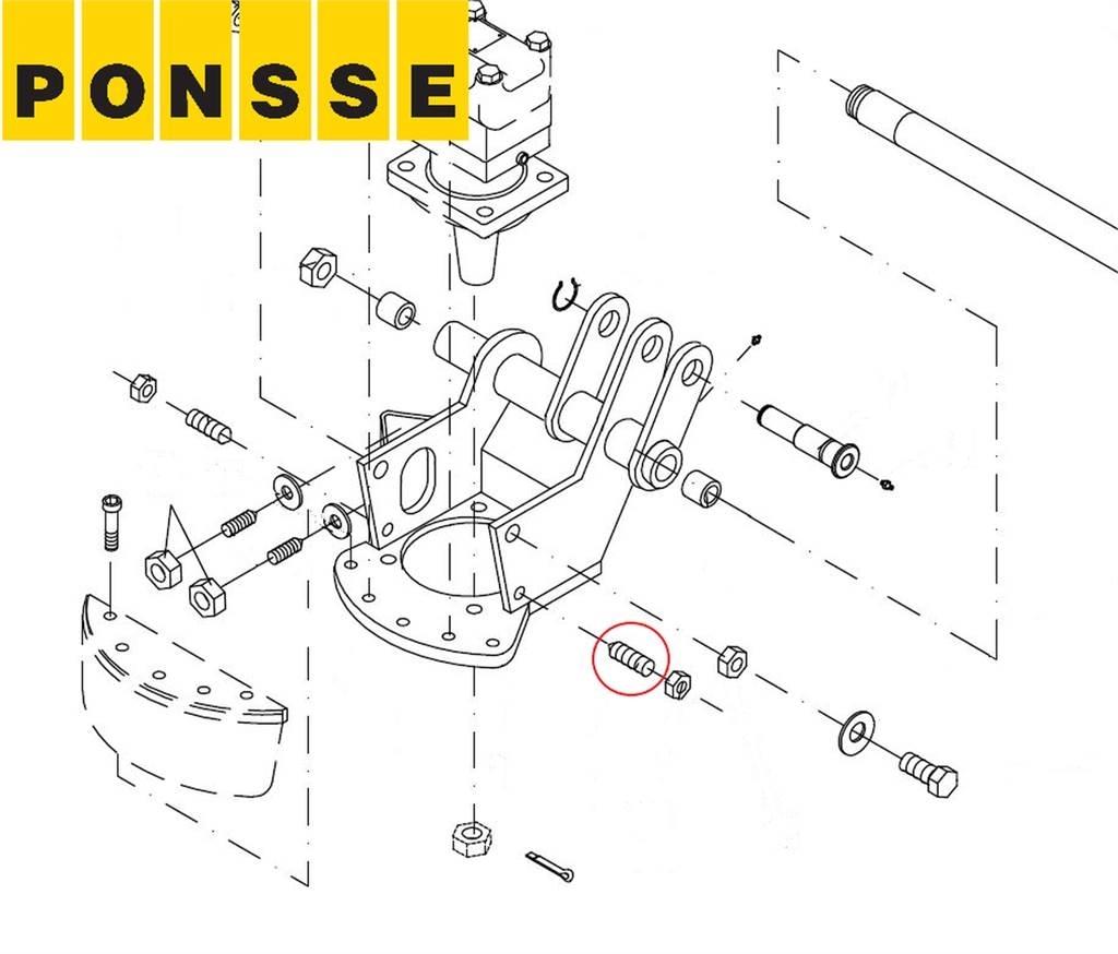 Ponsse 0006853 Tomruk vinçleri