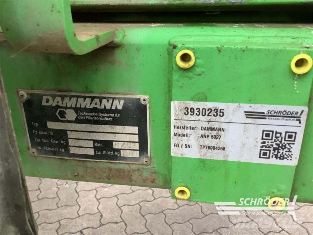 Dammann ANP 5027 Çekilir pülverizatörler