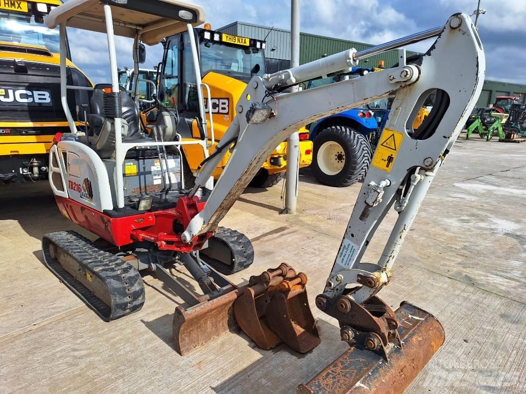 Takeuchi TB216 Mini ekskavatörler, 7 tona dek