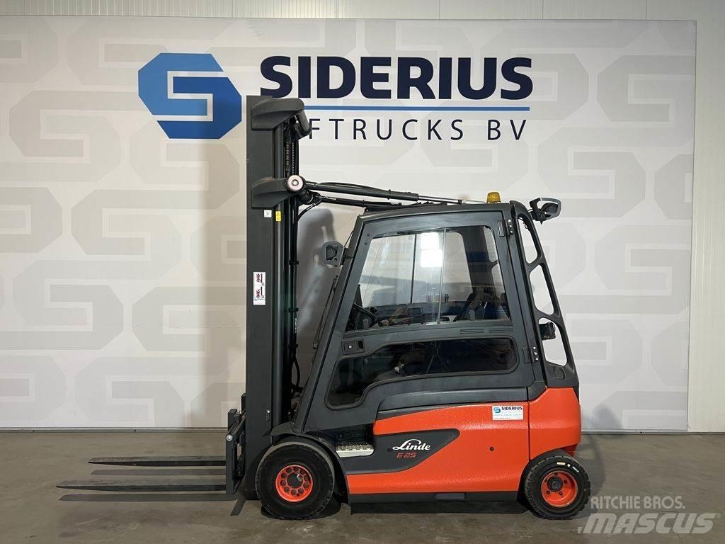 Linde E25L-01 Elektrikli forkliftler