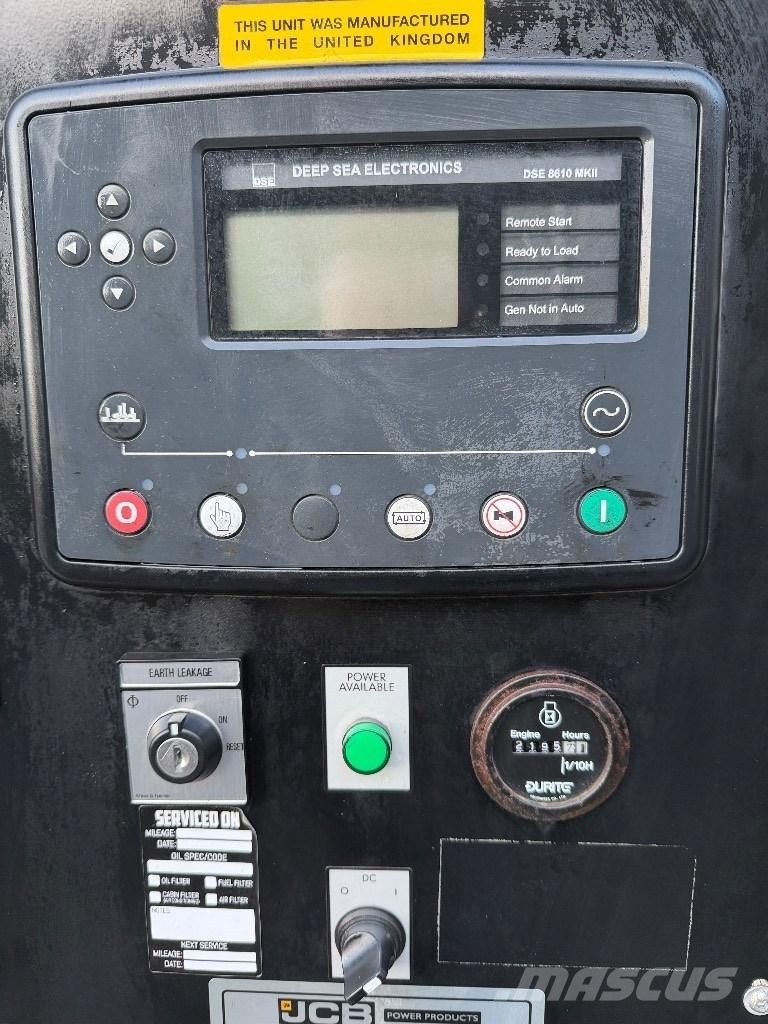 JCB G 300 RSJD Dizel Jeneratörler