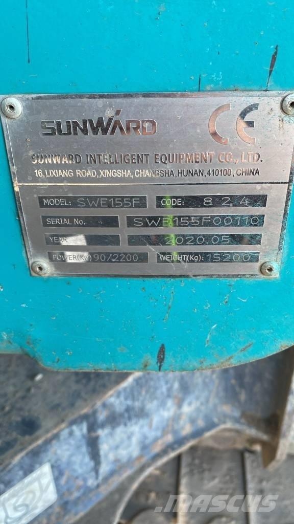 Sunward SWE 155 F Paletli ekskavatörler
