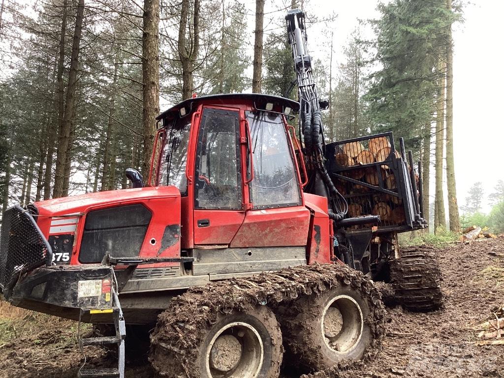 Komatsu 875 Tomruk yükleyici traktörler