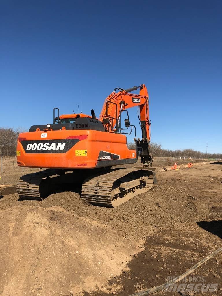 Develon DX225LC-5 Paletli ekskavatörler