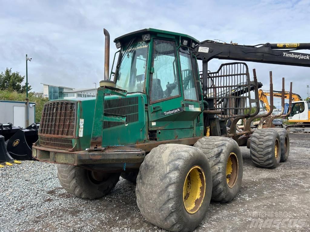 Timberjack 1110 C Tomruk yükleyici traktörler