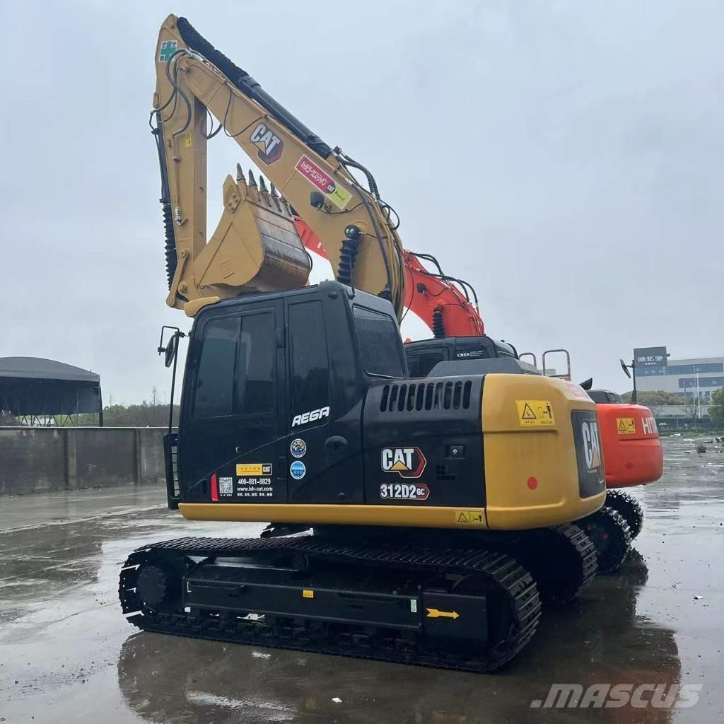 CAT 312D2 Mini ekskavatörler, 7 tona dek