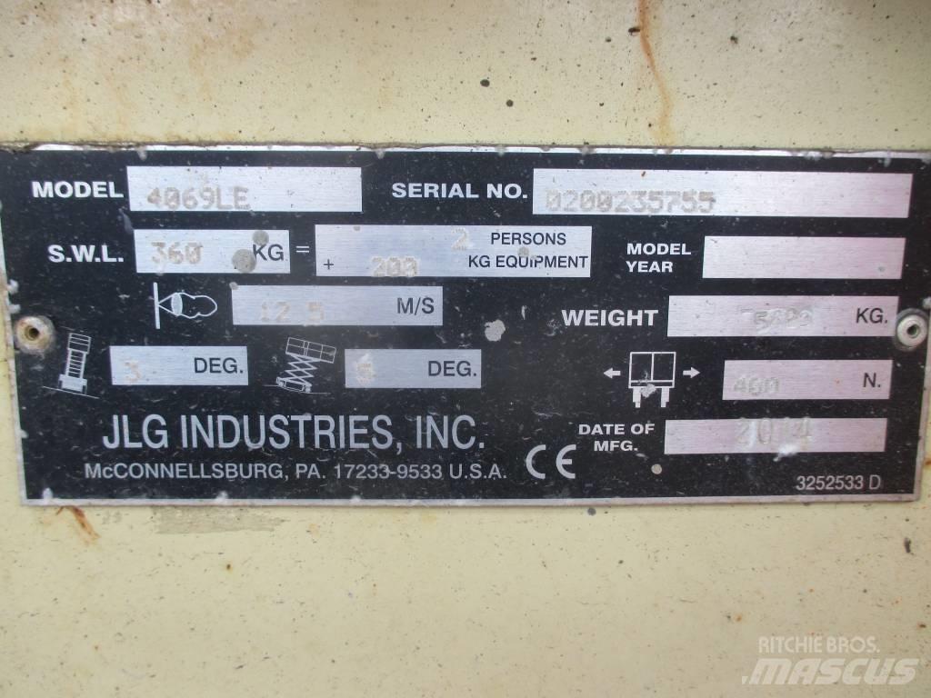 JLG 4069 LE Makasli platformlar