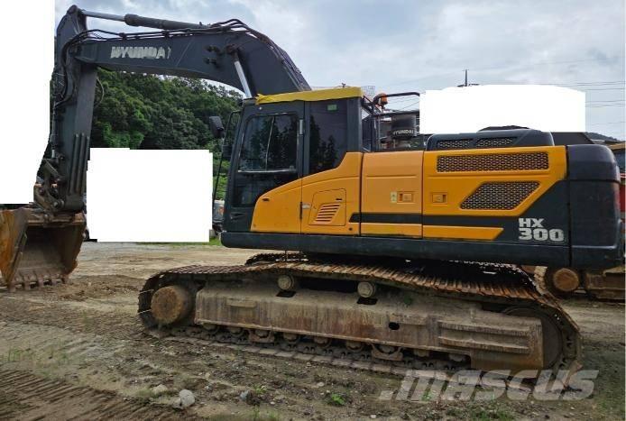 Hyundai HX 300 Paletli ekskavatörler