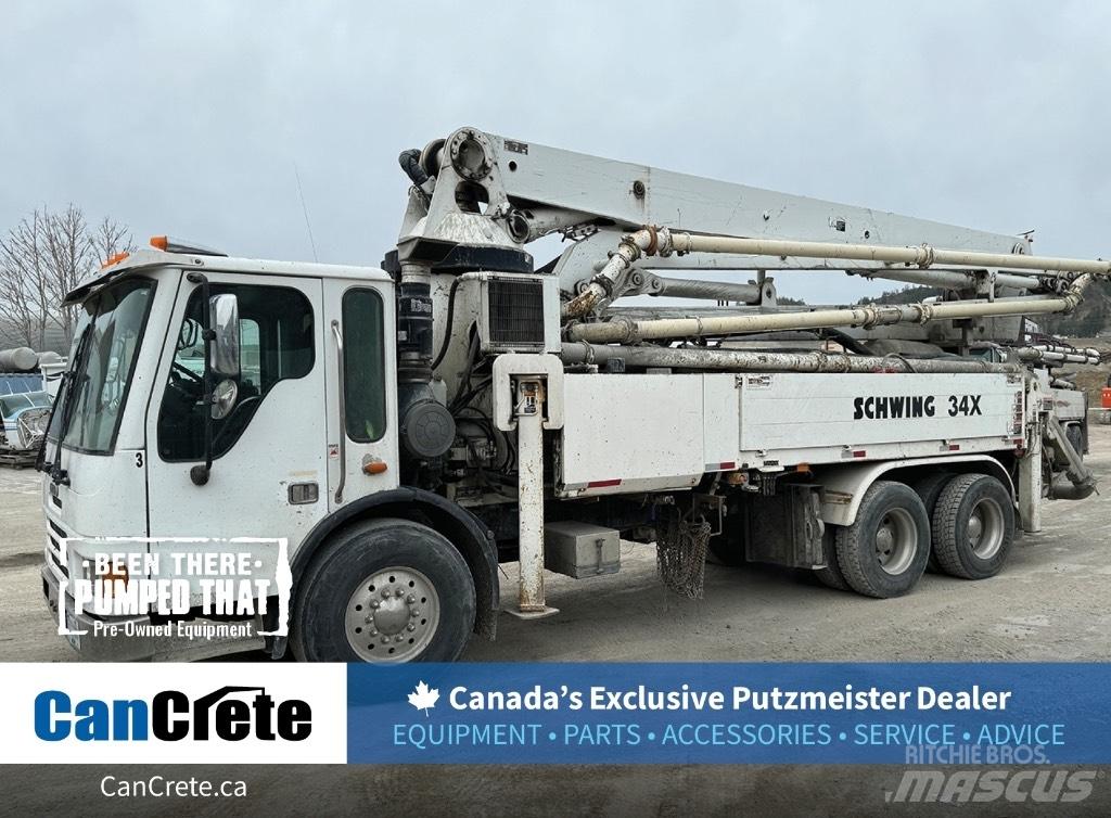 Schwing 34x Beton pompaları