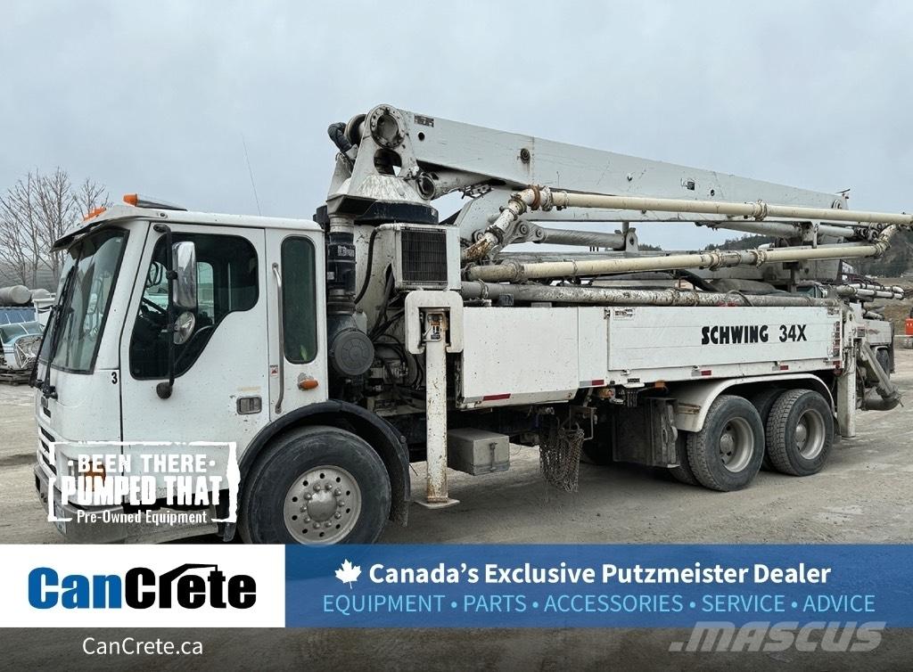 Schwing 34x (#1019) Beton pompaları