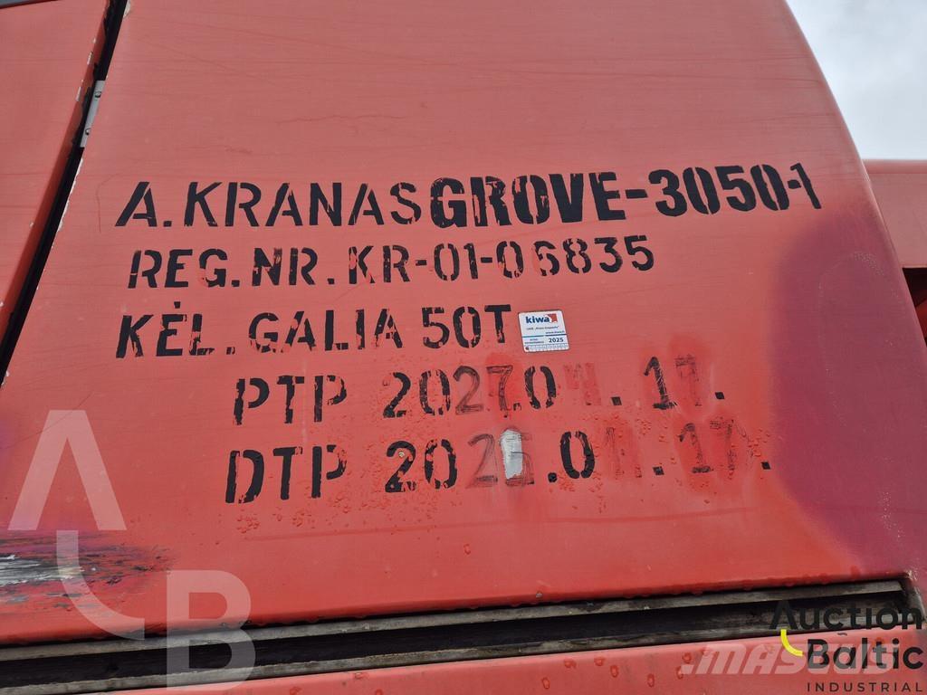 Grove GMK 3050 Araç üzeri vinçler