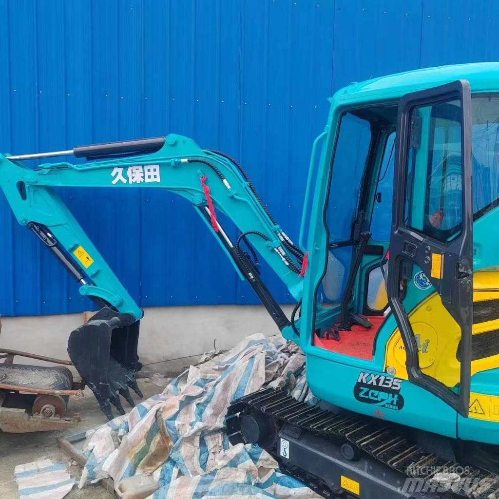 Kubota KX 135 Mini ekskavatörler, 7 tona dek