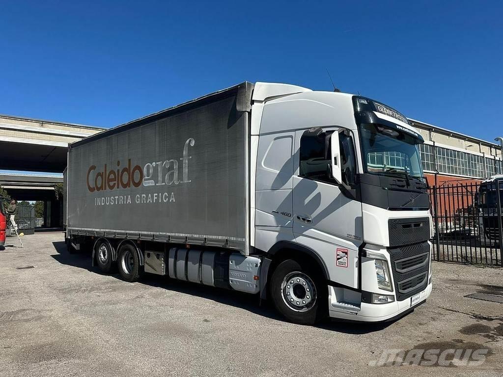 Volvo FH 460 Kayar tenteli kamyonlar