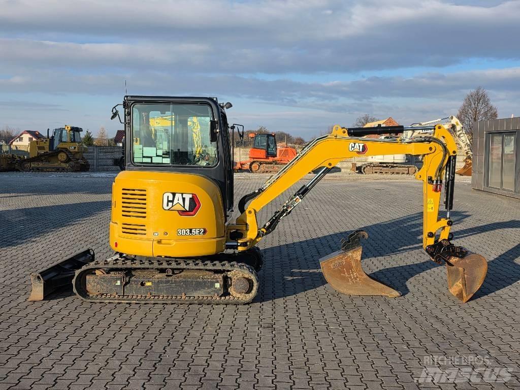 CAT 303.5 E CR 2 Mini ekskavatörler, 7 tona dek