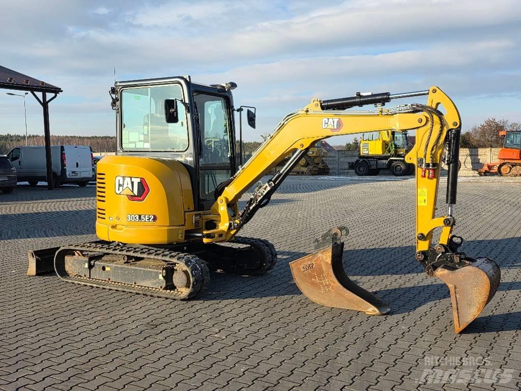 CAT 303.5 E CR 2 Mini ekskavatörler, 7 tona dek