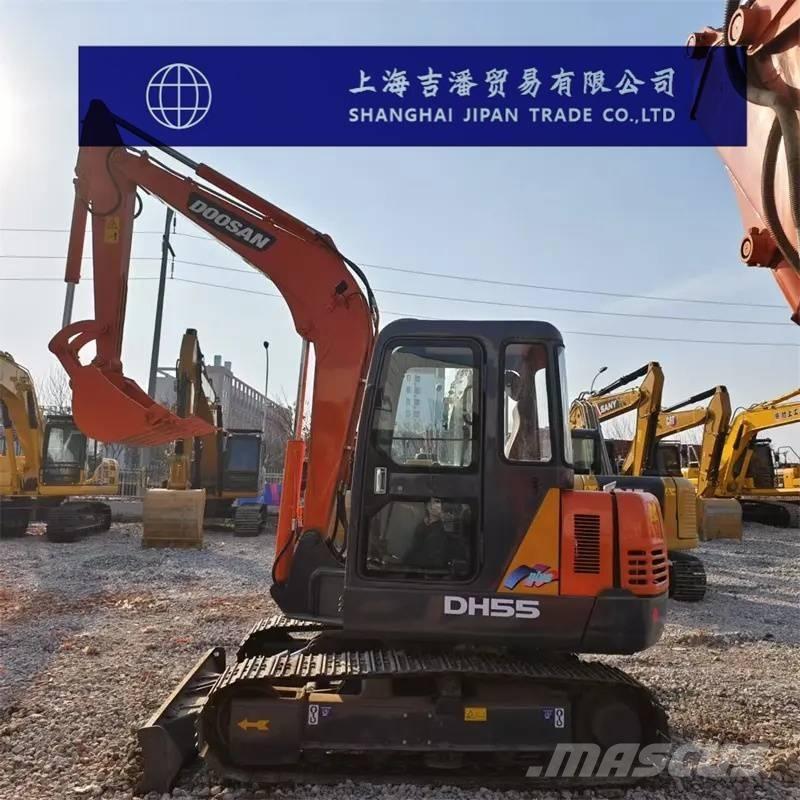 Doosan DH 55 Mini ekskavatörler, 7 tona dek