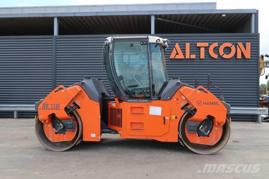 Hamm HD+ 110I VO Çift tamburlu silindirler