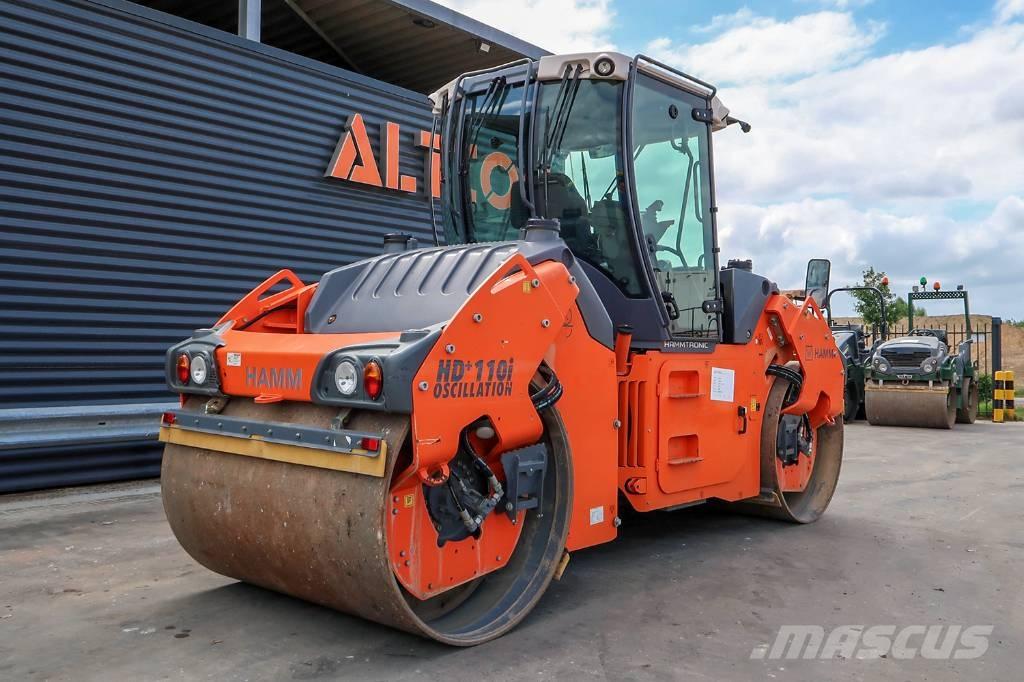 Hamm HD+ 110I VO Çift tamburlu silindirler