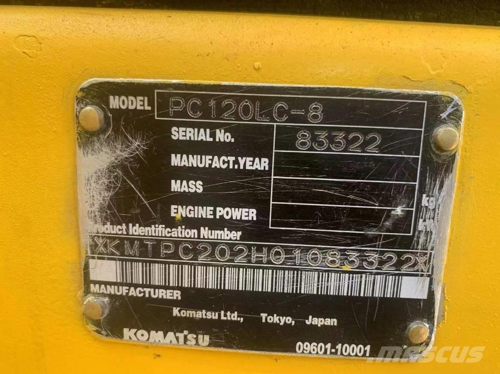 Komatsu PC 120-8 Midi ekskavatörler 7 - 12 t