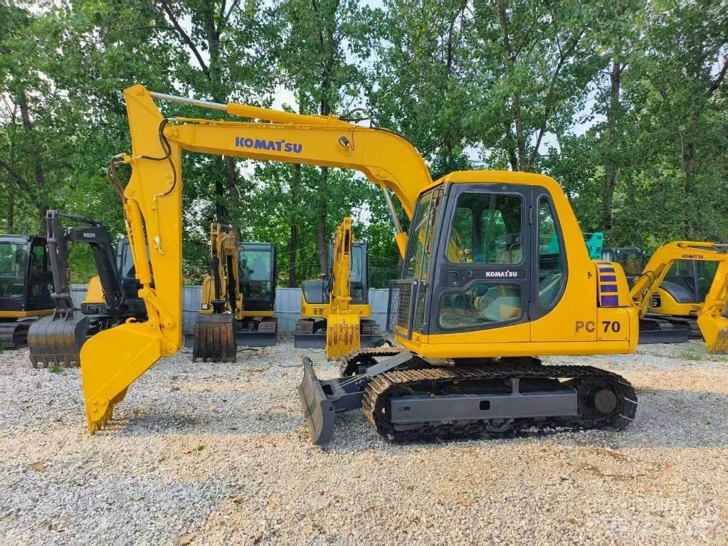 Komatsu PC 70-7 Paletli ekskavatörler