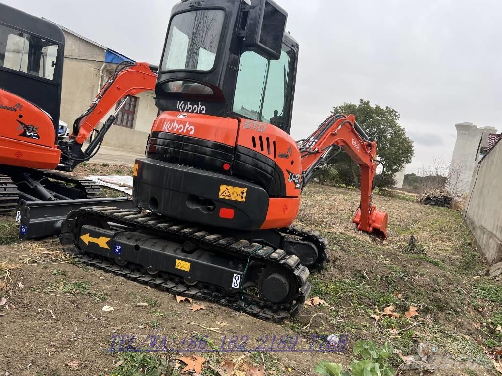 Kubota U 27 Mini ekskavatörler, 7 tona dek