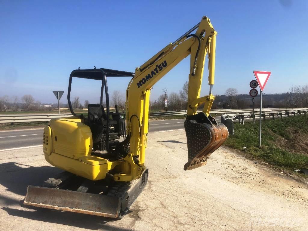 Komatsu PC20R-8 Mini ekskavatörler, 7 tona dek