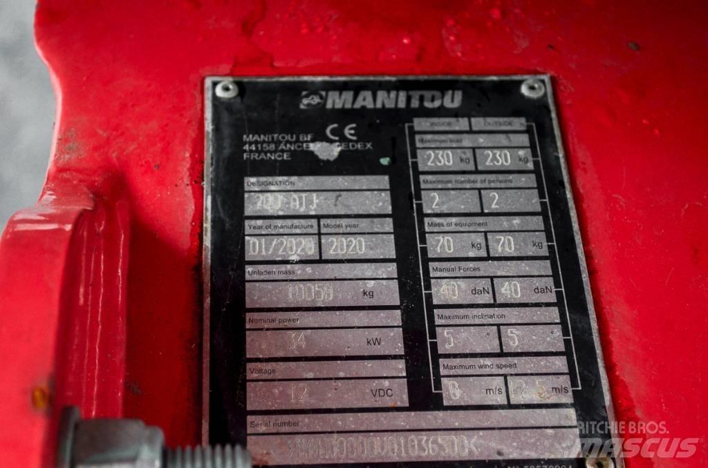 Manitou 200 ATJ RC Körüklü personel platformları