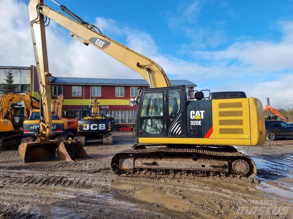 CAT 320 EL Long Boom Paletli ekskavatörler