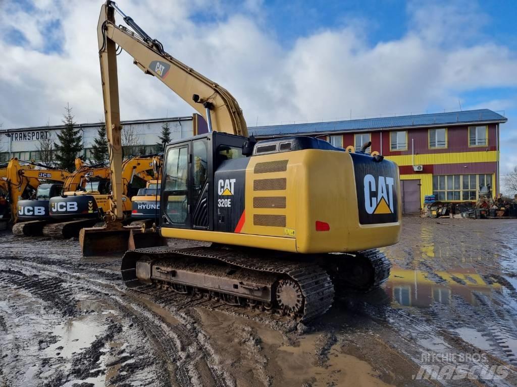 CAT 320 EL Long Boom Paletli ekskavatörler