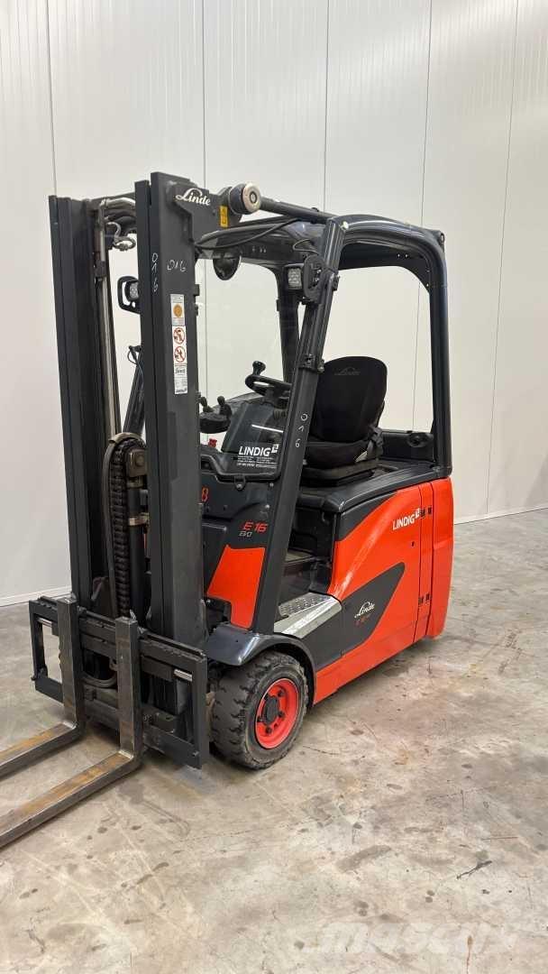 Linde E16H Elektrikli forkliftler