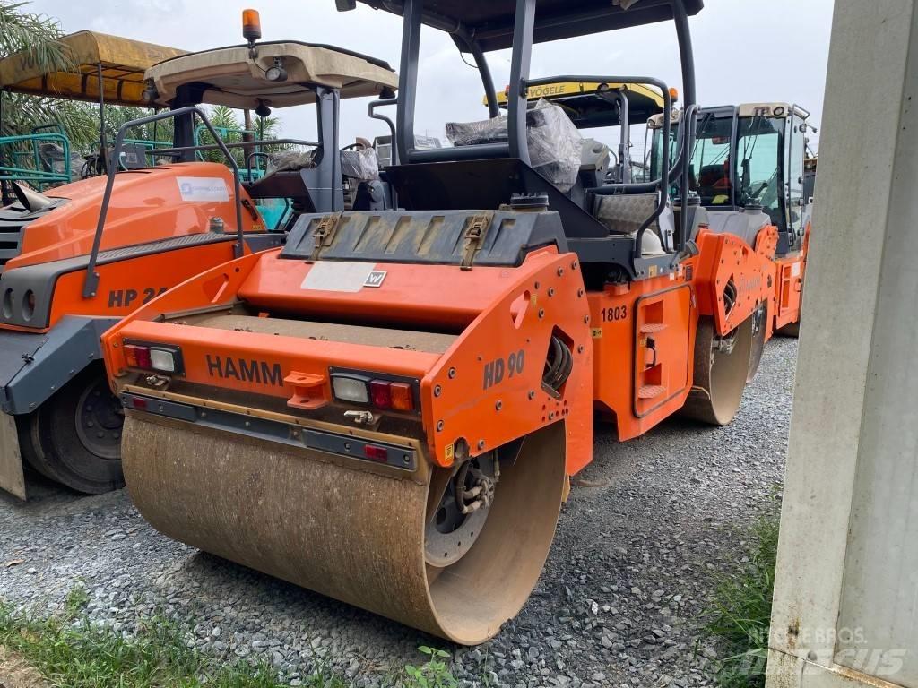 Hamm HD 90 Çift tamburlu silindirler