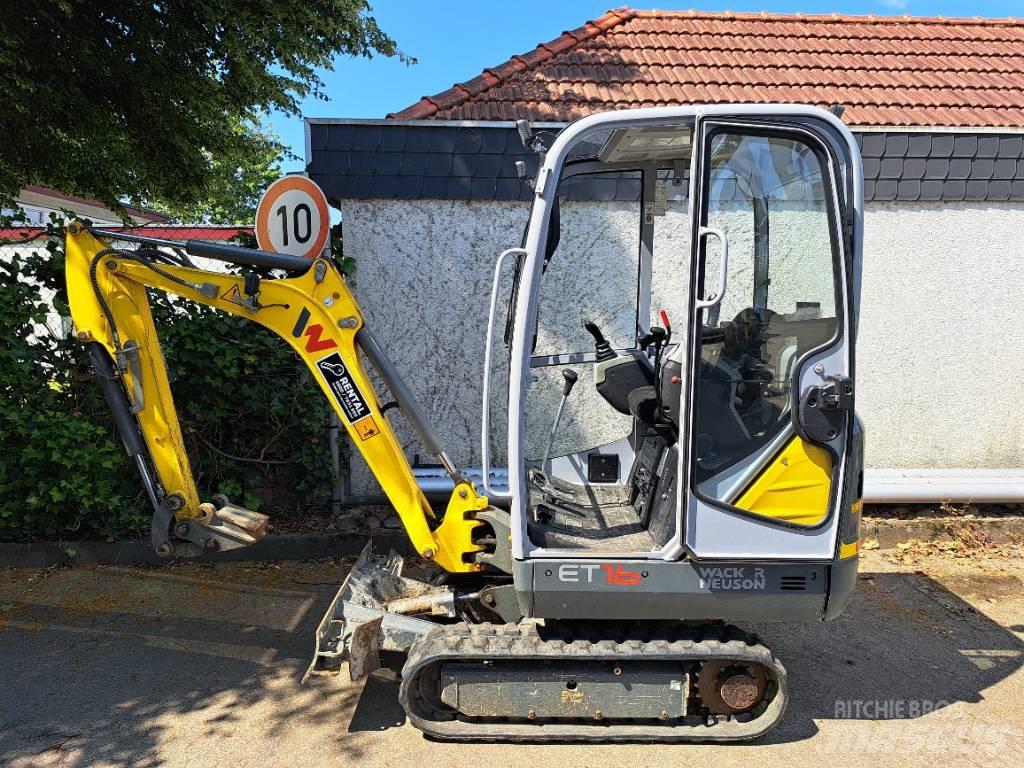 Wacker Neuson ET16 Paletli ekskavatörler