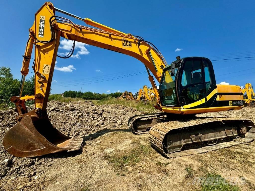 JCB JS 160 LC Paletli ekskavatörler