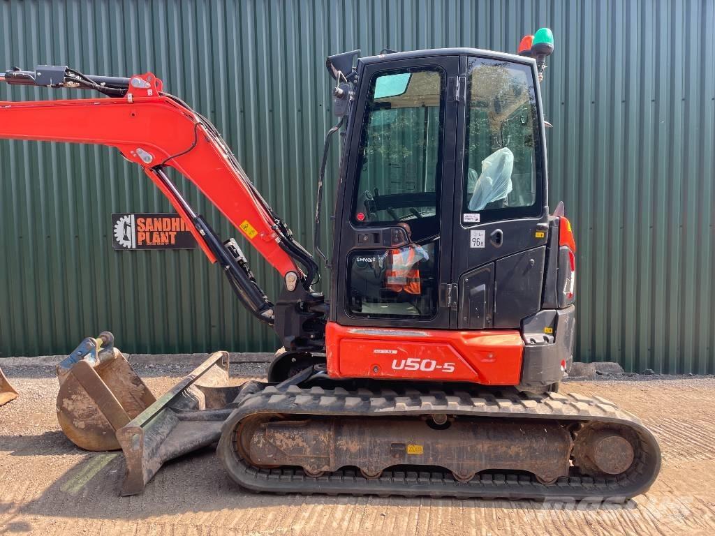 Kubota U 50-5 Mini ekskavatörler, 7 tona dek