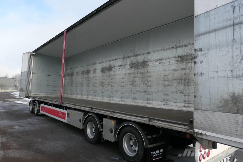 Limetec VPU 438 Kapali kasa treylerler