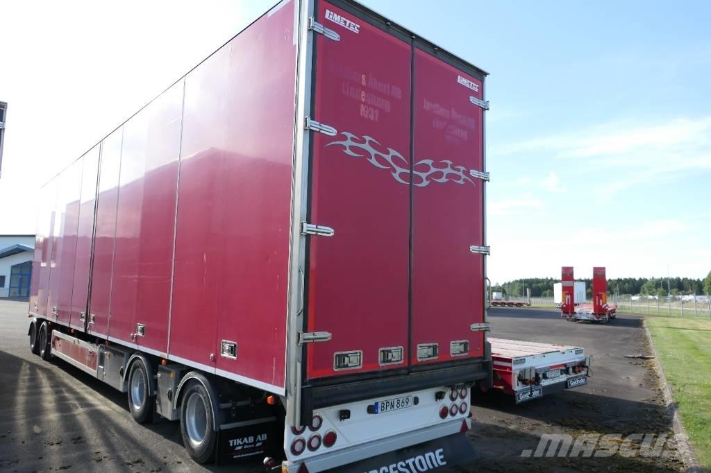 Limetec VPU 438 Kapali kasa treylerler