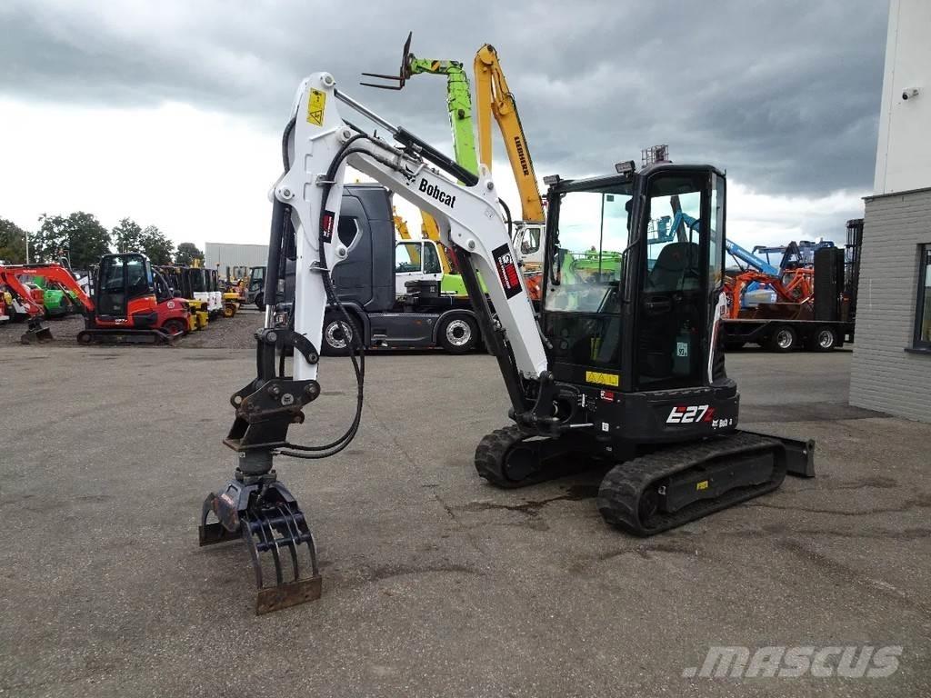 Bobcat E27Z Mini ekskavatörler, 7 tona dek