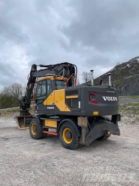 Volvo EW180E Lastik tekerli ekskavatörler