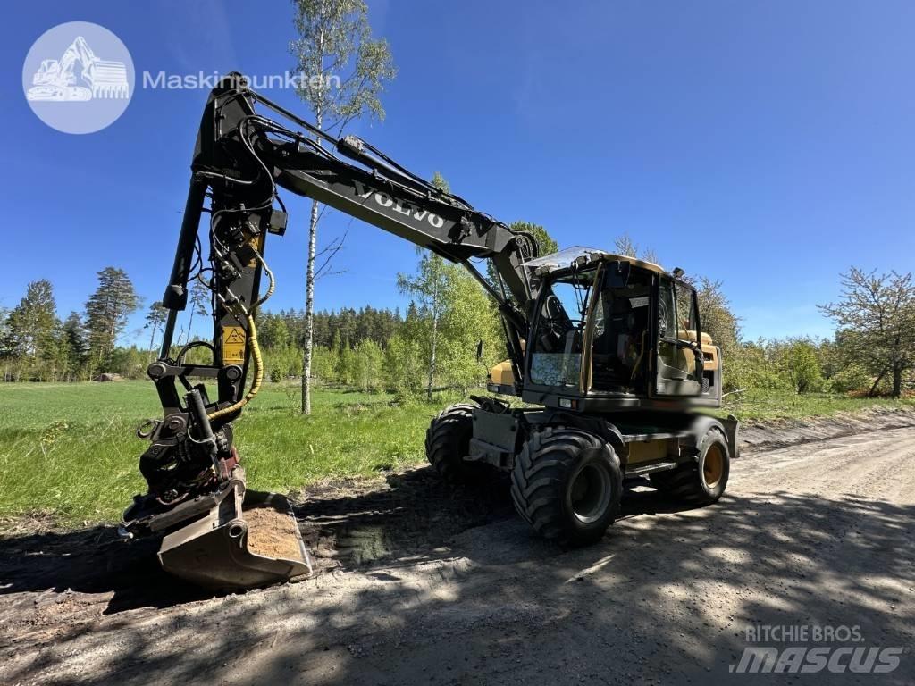 Volvo EW 140 D Lastik tekerli ekskavatörler