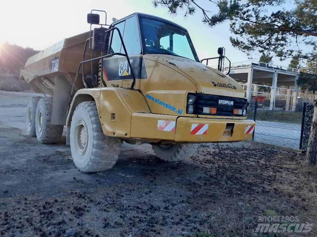 CAT 730 Belden kirma kaya kamyonu