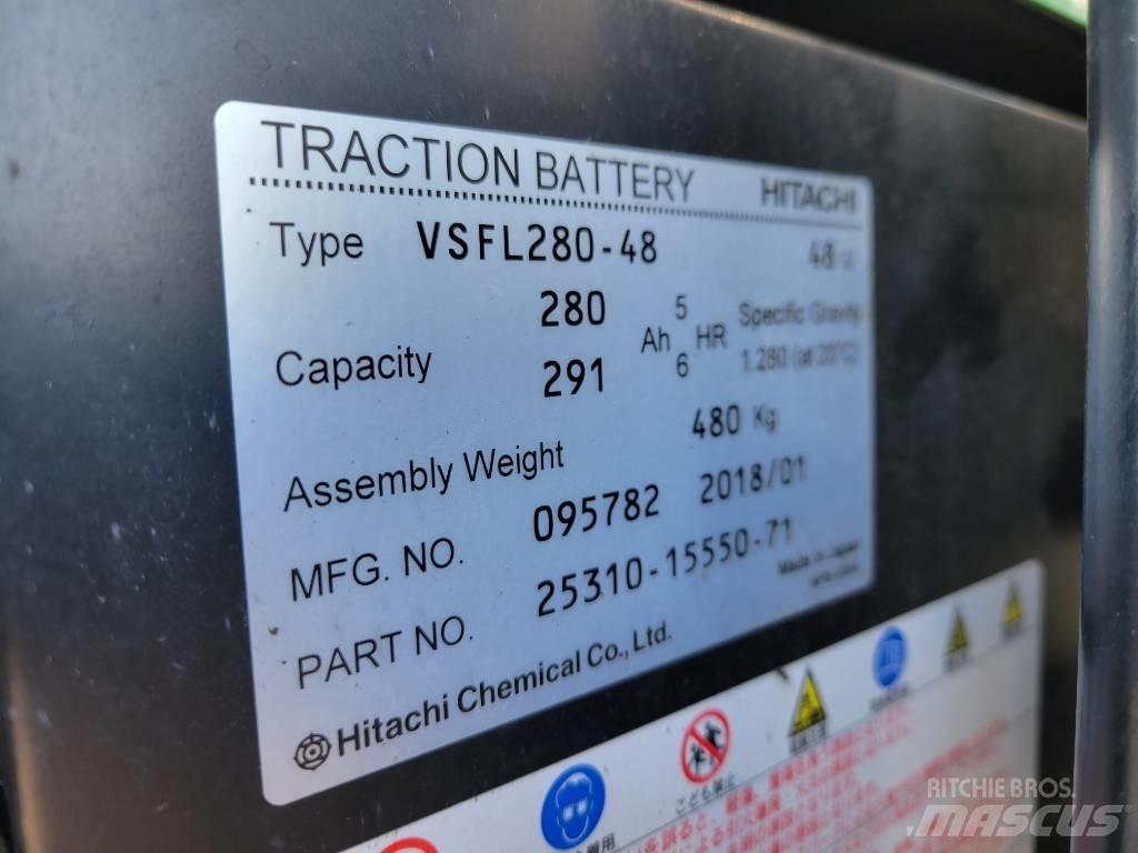 Toyota 8FBRS15 Elektrikli forkliftler