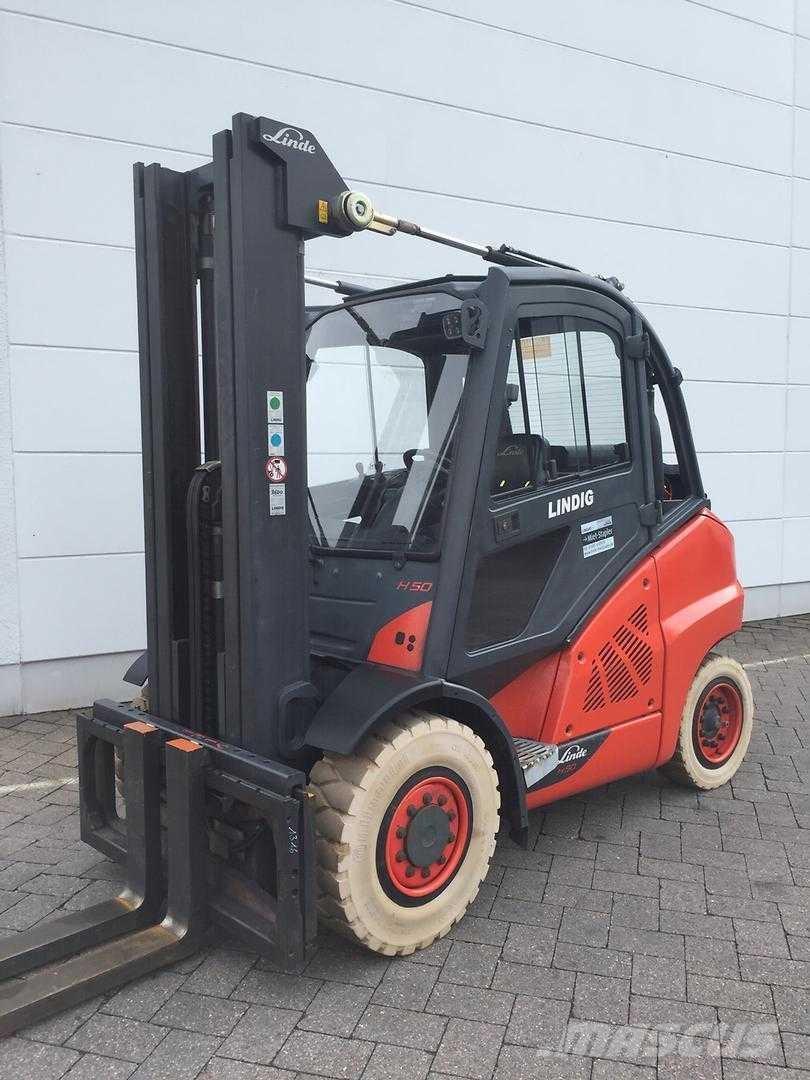 Linde H50T LPG'li forkliftler