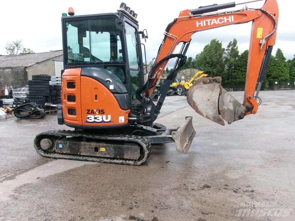 Hitachi Zaxis 33U-6 Mini ekskavatörler, 7 tona dek
