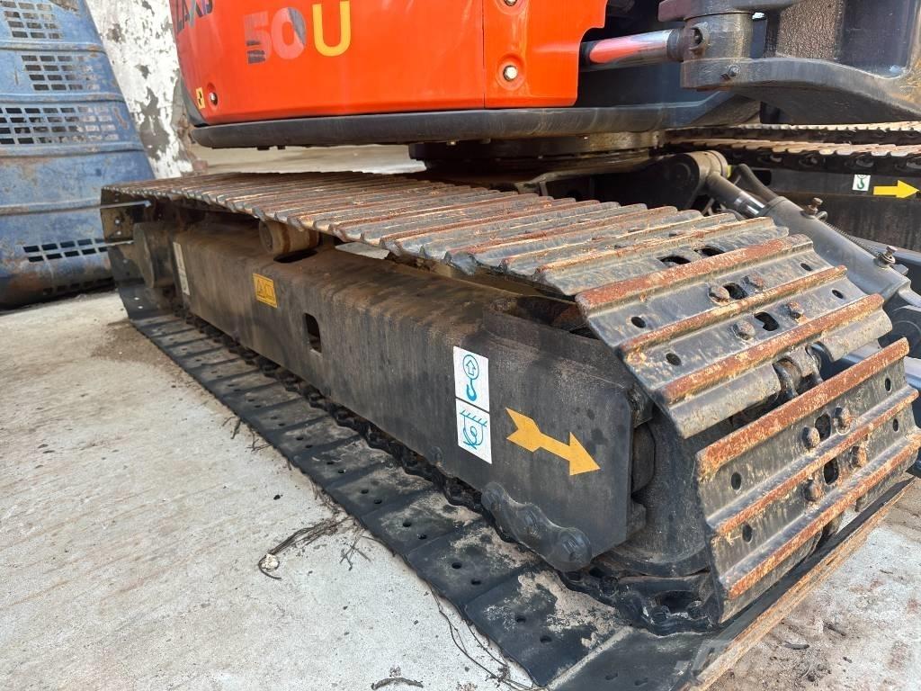 Hitachi ZX 50 U Paletli ekskavatörler
