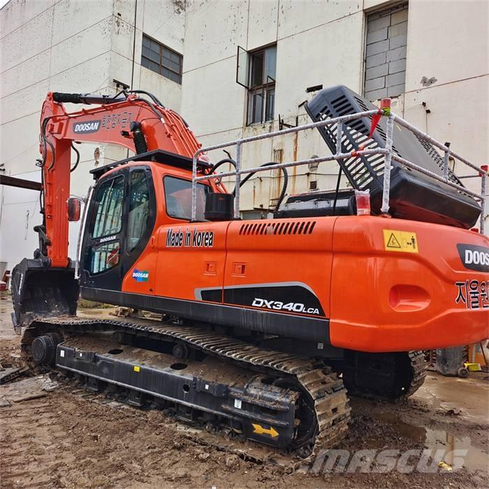 Doosan DX 340 LC Paletli ekskavatörler