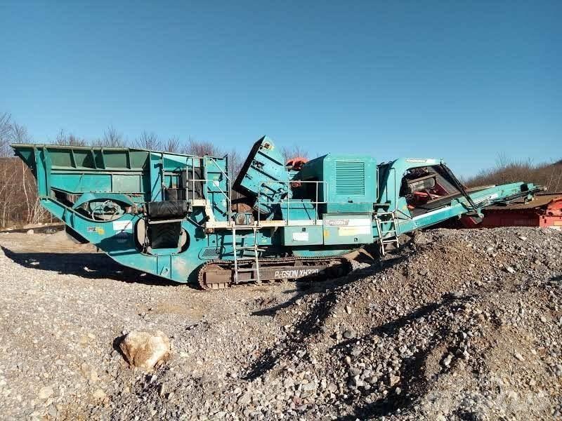 Terex pegson XH320 Gezer kırıcılar